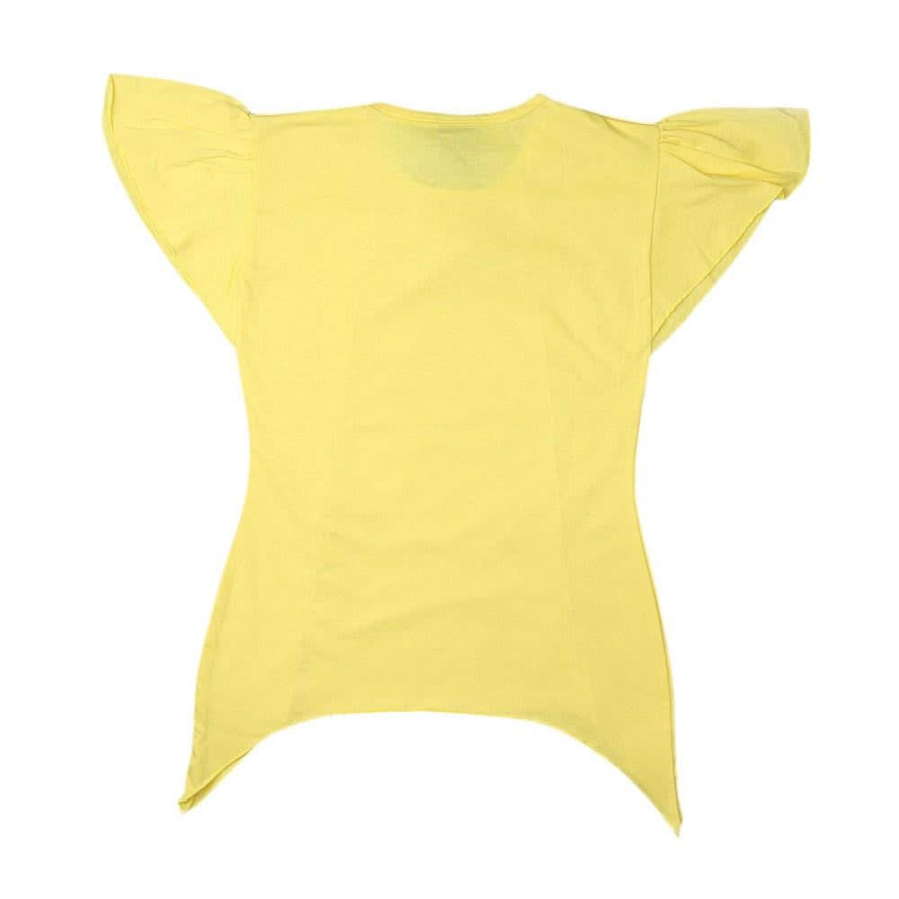 Girls A-Line T-Shirt - Yellow - test-store-for-chase-value