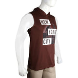 Men's Hooded Sando - Dark Brown - test-store-for-chase-value