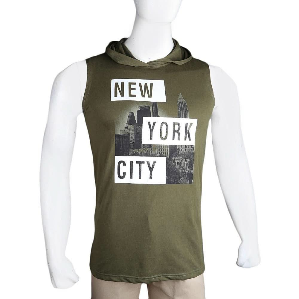 Men's Hooded Sando - Green - test-store-for-chase-value