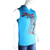 Men's Hooded Sando - Blue - test-store-for-chase-value