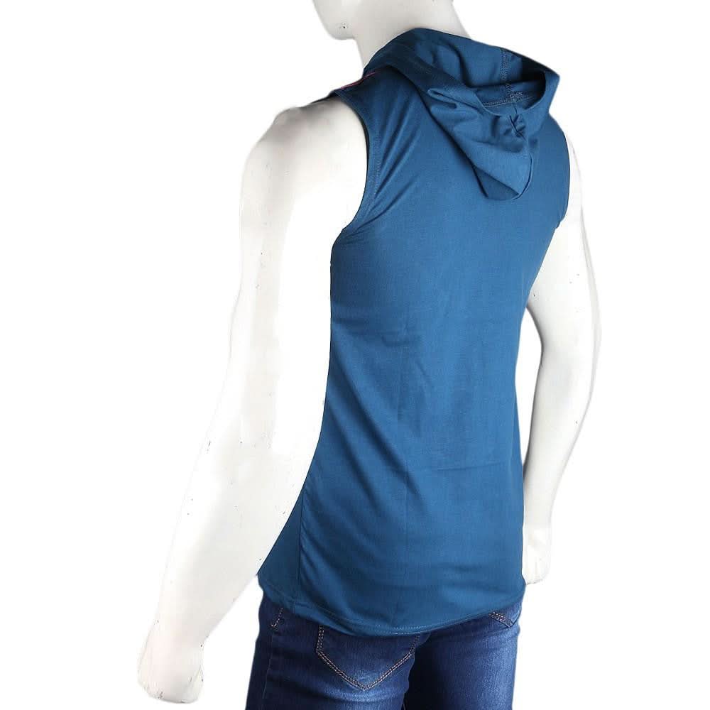 Men's Hooded Sando - Navy Blue - Navy/Blue - test-store-for-chase-value