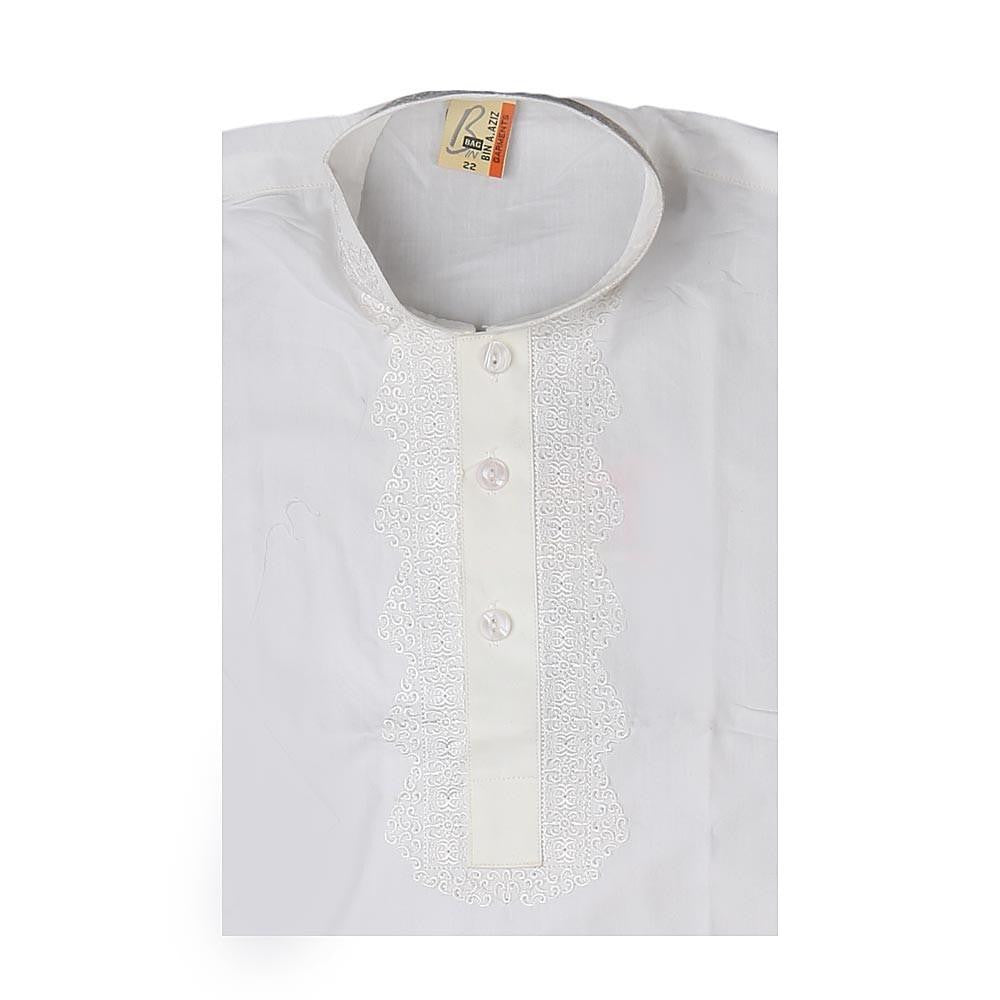 Boys Kameez Shalwar - White - test-store-for-chase-value