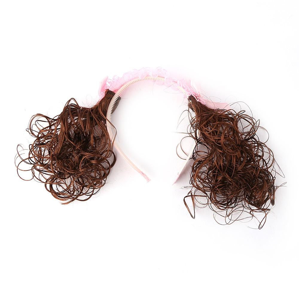 Girls Fancy Hair Band - Pink - test-store-for-chase-value