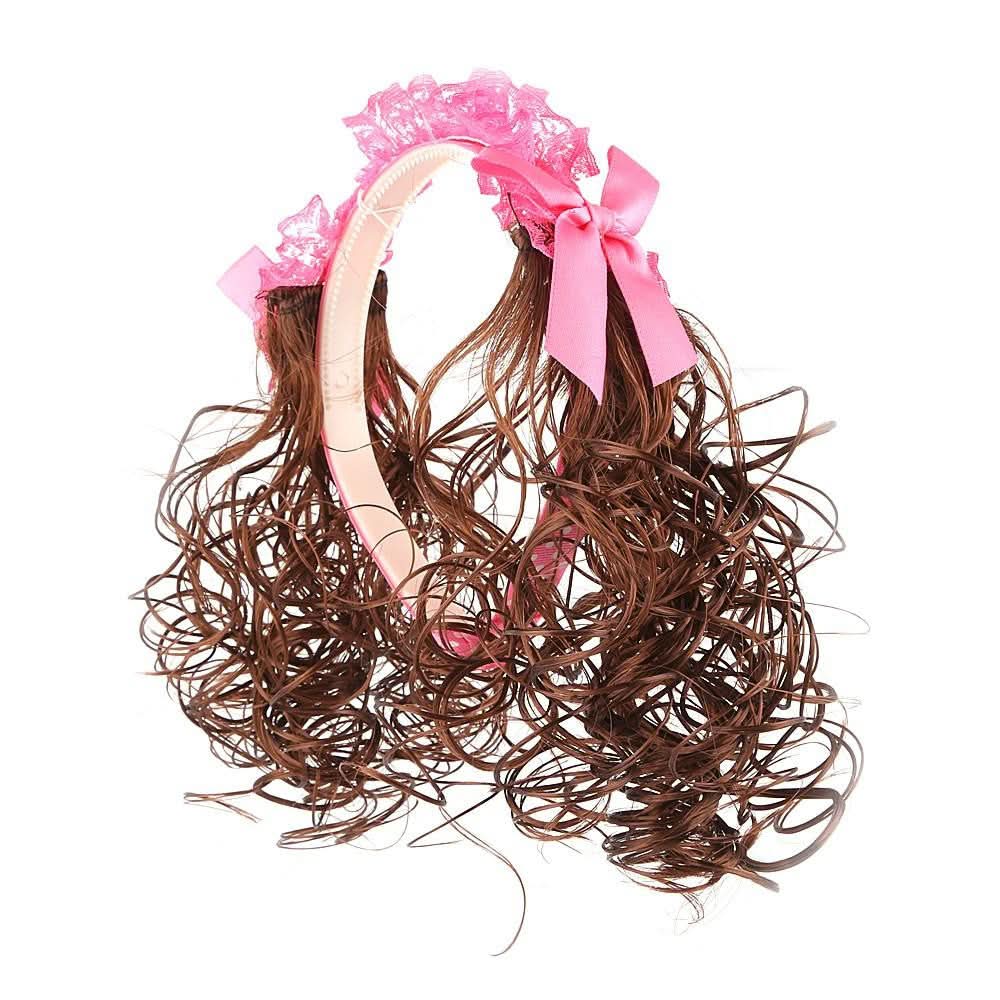 Girls Fancy Hair Band - Pink - test-store-for-chase-value