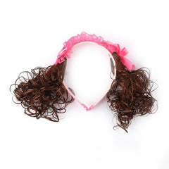 Girls Fancy Hair Band - Pink - test-store-for-chase-value