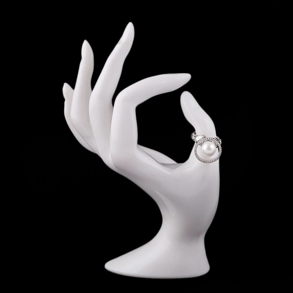Zircon Finger Ring - Silver - test-store-for-chase-value