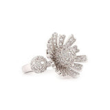 Zircon Finger Ring - Silver - test-store-for-chase-value