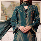 VS Daman Printed Lawn Unstitched 3Pcs Suit - 1540-A, Women, 3Pcs Shalwar Suit, VS Textiles, Chase Value