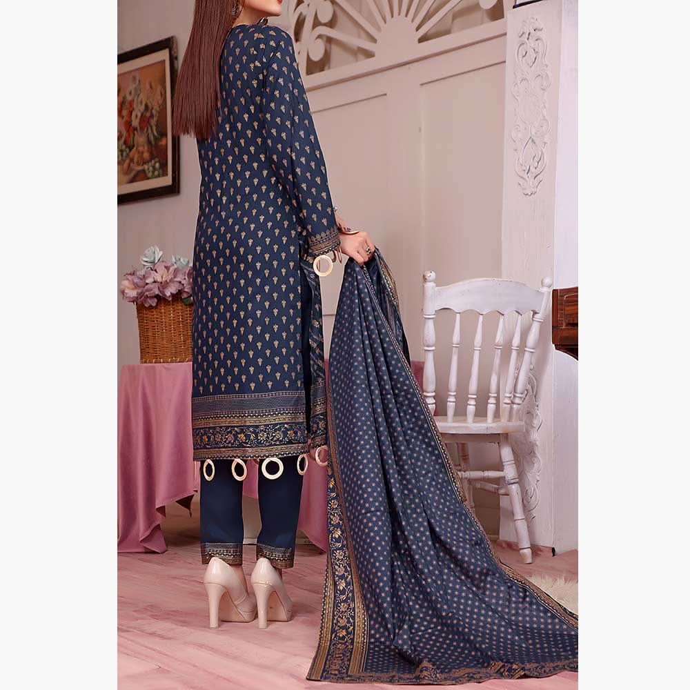 VS Daman Printed Lawn Unstitched 3Pcs Suit - 1540-B, Women, 3Pcs Shalwar Suit, VS Textiles, Chase Value