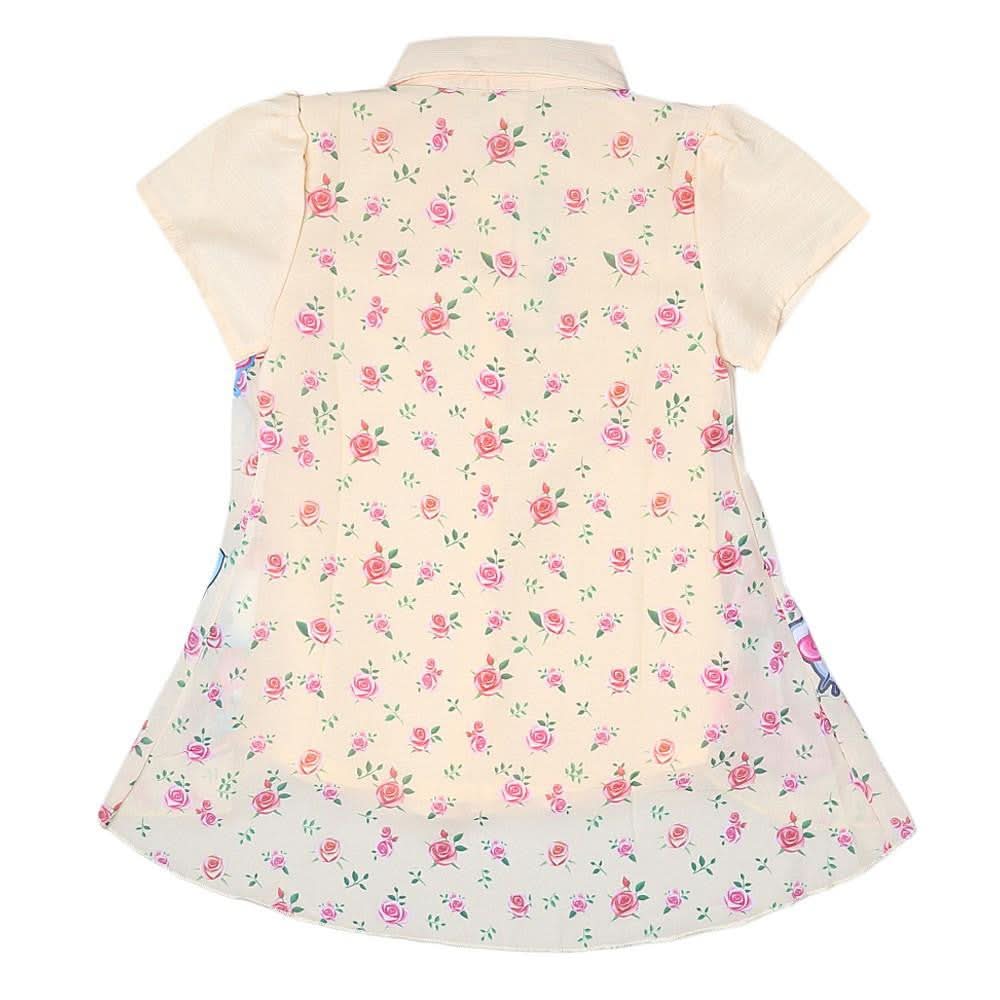 Hello Kitty Girls Printed 2 Piece Shirt - Cream - test-store-for-chase-value