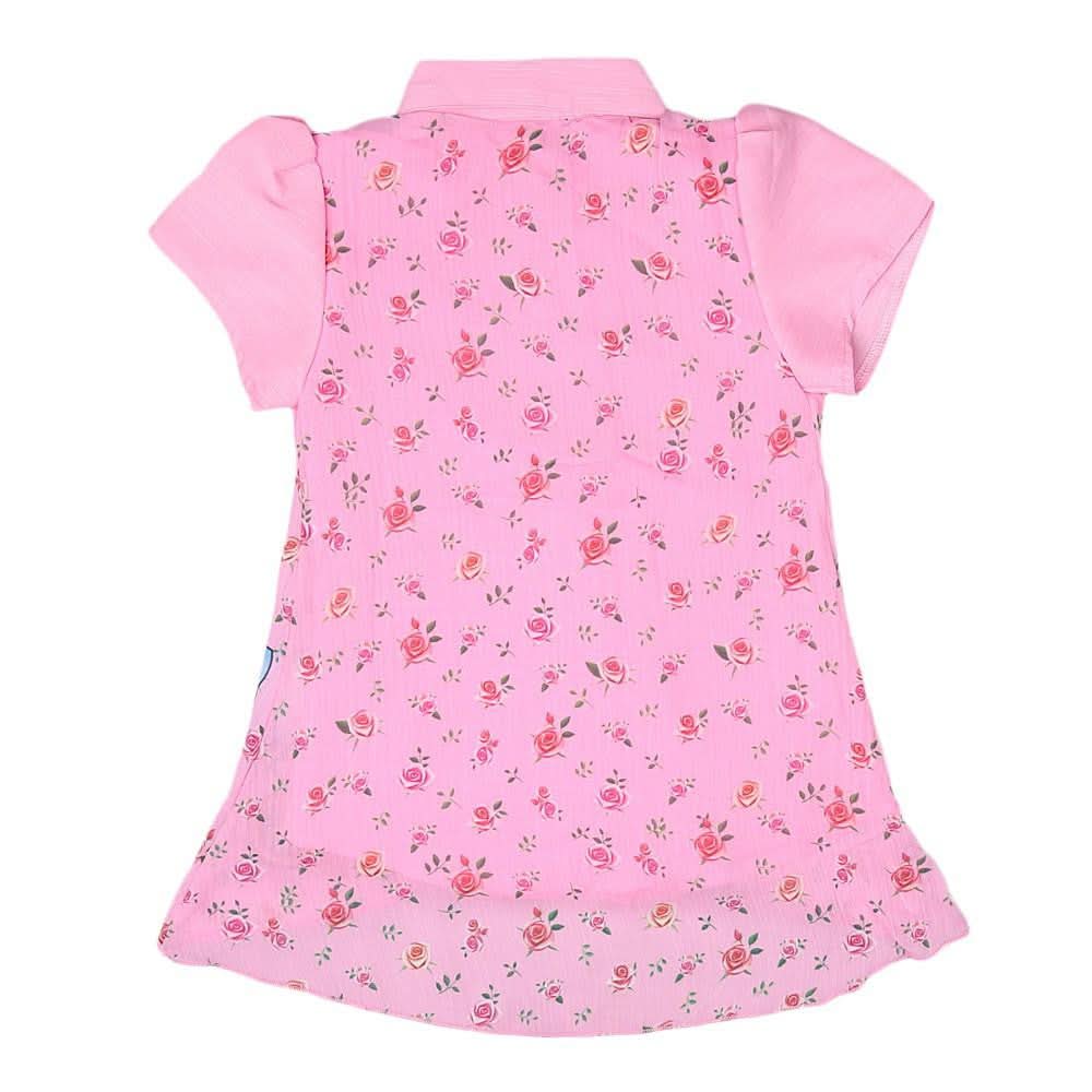 Hello Kitty Girls Printed 2 Piece Shirt - Pink - test-store-for-chase-value