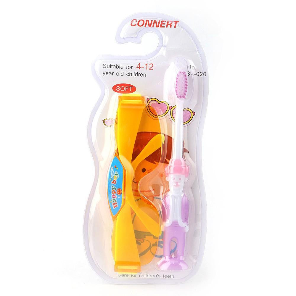 Kids Tooth Brush with Glasses - Purple - test-store-for-chase-value