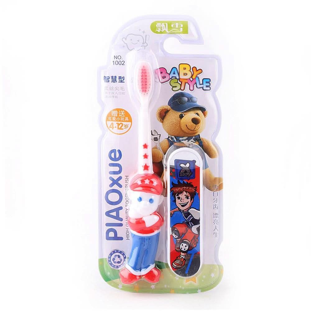 Kids Tooth Brush with Skateboard - Red - test-store-for-chase-value