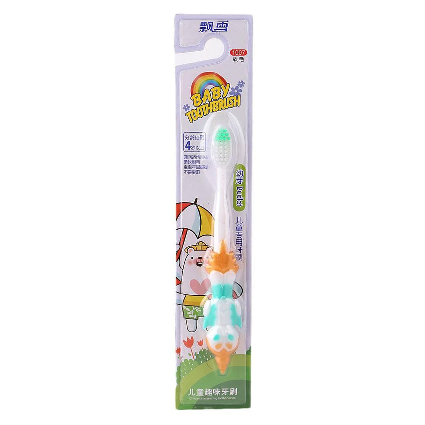 Kids Tooth Brush (1007) - Green - test-store-for-chase-value