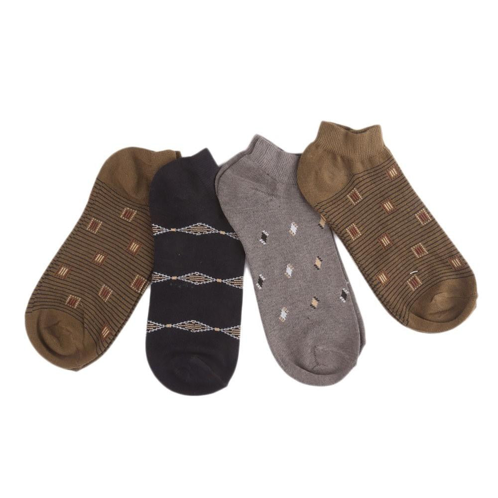 Men's Ankle Socks Pack Of 4 - Multi - test-store-for-chase-value