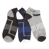 Men's Ankle Socks Pack Of 3 - Multi - test-store-for-chase-value