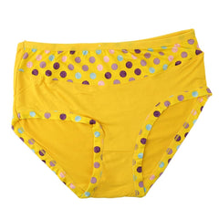Women's Fancy Panty - Yellow - test-store-for-chase-value