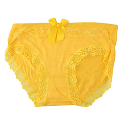 Women's Fancy Panty - Yellow - test-store-for-chase-value