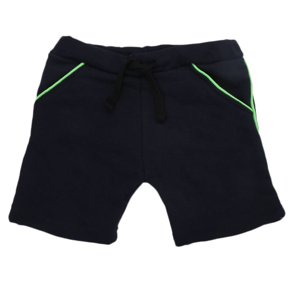 Boys Short - Navy Blue & Green, Kids, Boys Shorts, Chase Value, Chase Value