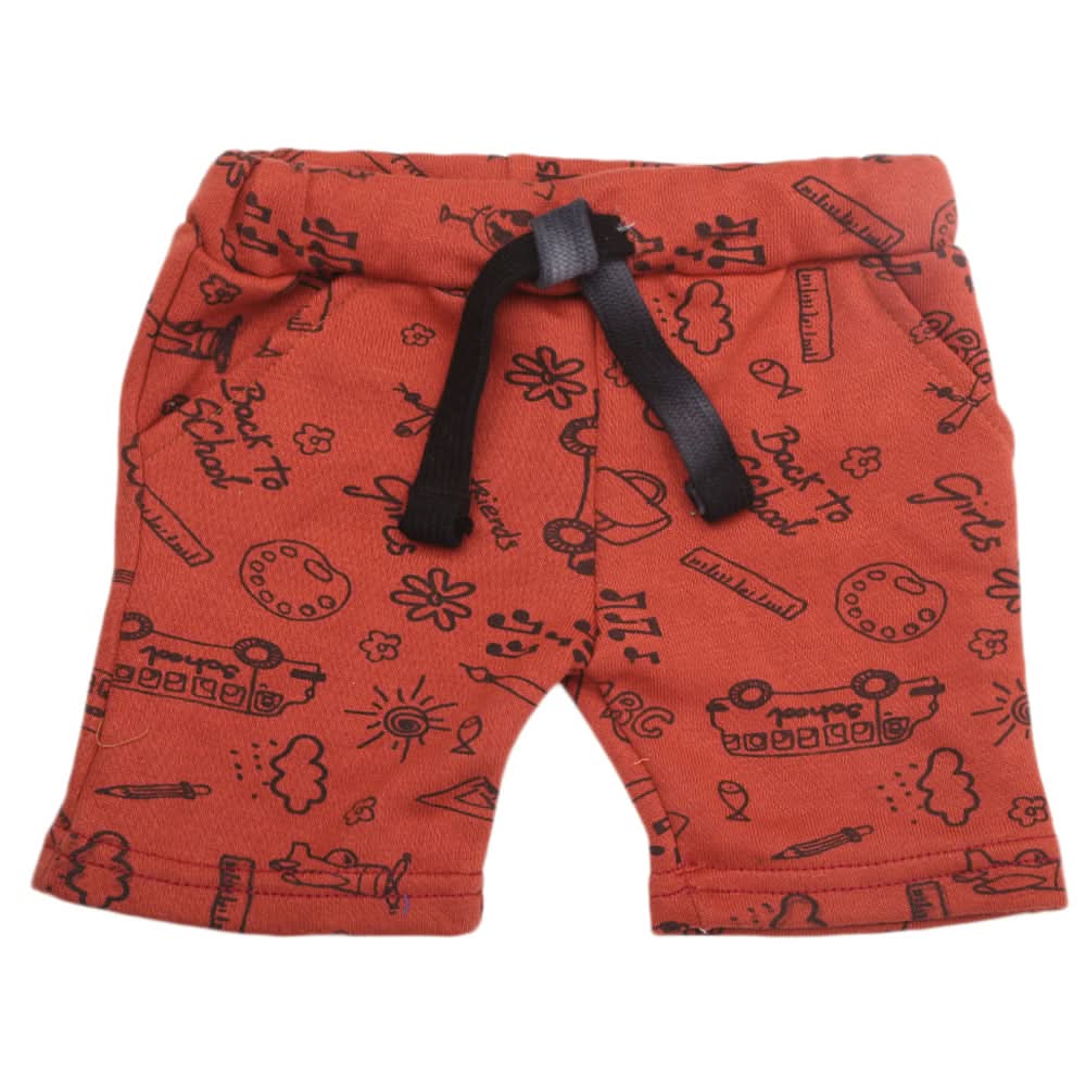 Boys Short - Rust, Kids, Boys Shorts, Chase Value, Chase Value