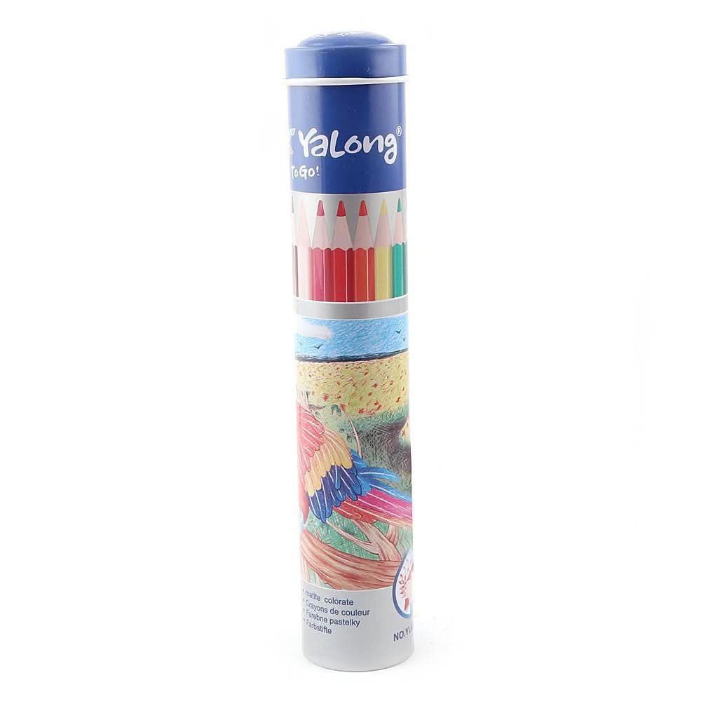 Color Pencils 12 Pcs Set - Multi - test-store-for-chase-value