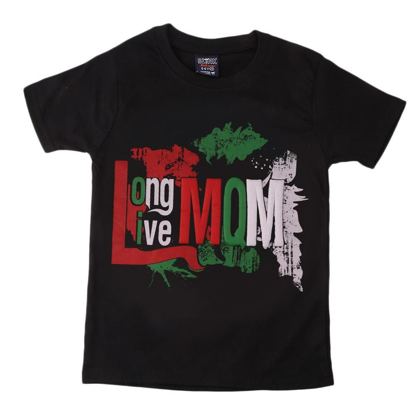 MQM Election T-Shirt For Boys - Black - test-store-for-chase-value