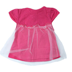 Newborn Girls Frock - Pink - test-store-for-chase-value