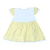 Newborn Girls Frock - Yellow - test-store-for-chase-value