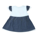 Newborn Girls Frock - Dark Blue - test-store-for-chase-value