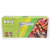 Portable BBQ Grill MD-8009 - Silver - test-store-for-chase-value