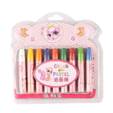 Oil Pastels 18 Pcs Set - Light Pink - test-store-for-chase-value