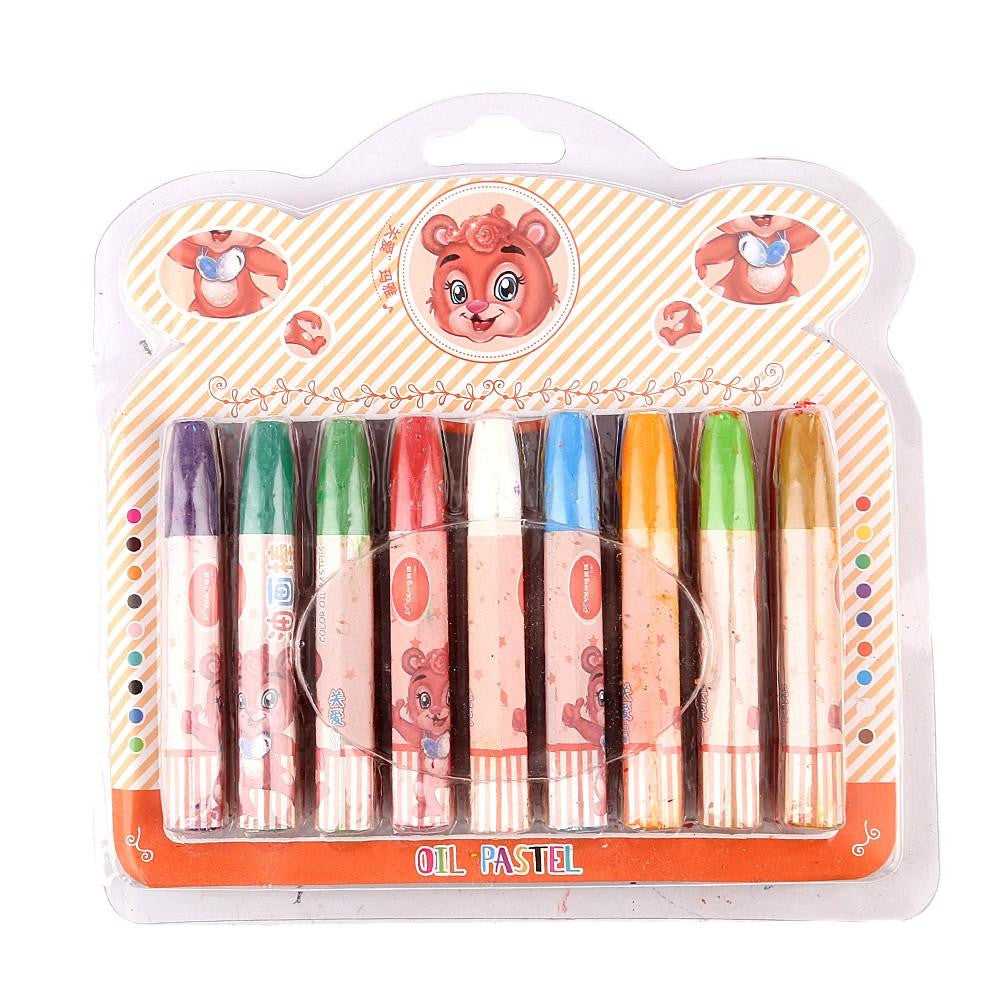 Oil Pastels 18 Pcs Set - Orange - test-store-for-chase-value