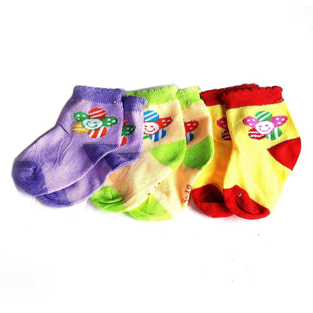 Kids Socks Pack Of 3 - Multi - test-store-for-chase-value