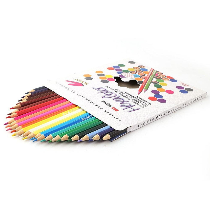 Colored Pencils 24 Pcs Set - Multi - test-store-for-chase-value