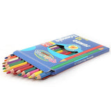 Colored Pencils 12 Pcs Set - Multi - test-store-for-chase-value