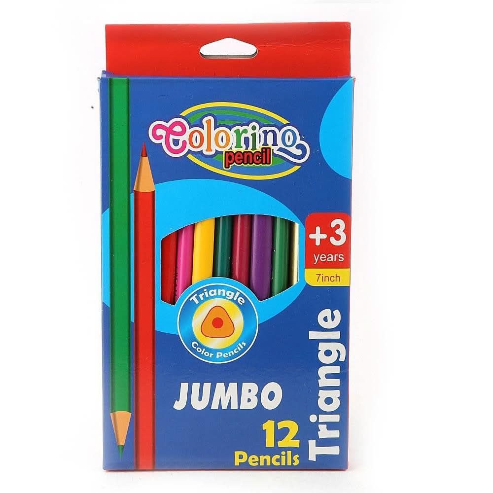 Colored Pencils 12 Pcs Set - Multi - test-store-for-chase-value