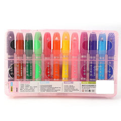 Crayons 12 Pcs Set - Pink - test-store-for-chase-value