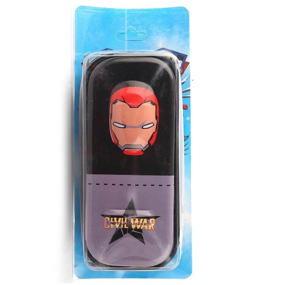 Iron Man Pencil Pouch - Black - test-store-for-chase-value