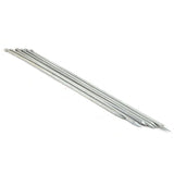 Square BBQ Skewers (Seekh) 6 Pcs 18" - Silver - test-store-for-chase-value