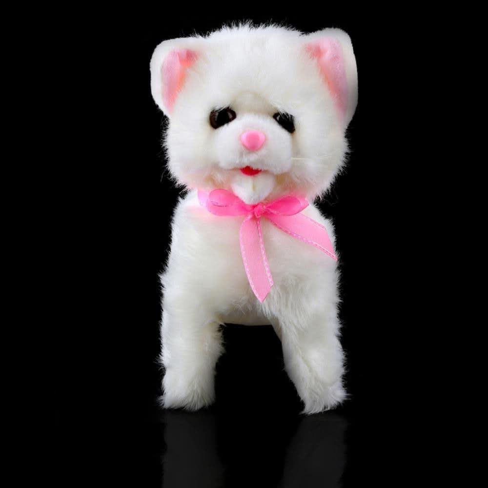 Electronic Walking Pet Cat - White - test-store-for-chase-value