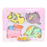 Rattle Toy 4 Pcs Set for Kids - Multi, Toys And Sports, Chase Value, Chase Value