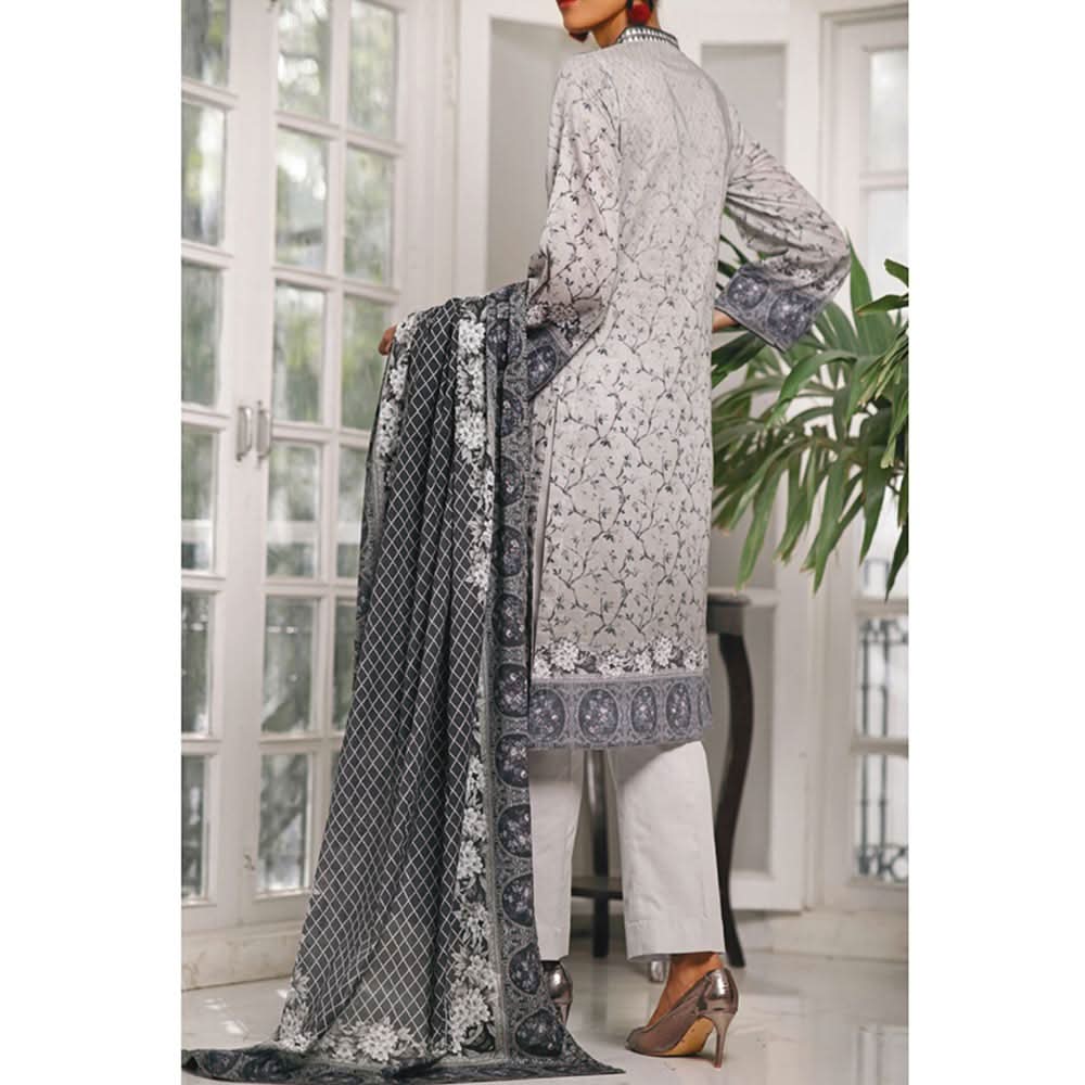 VS MISRI Digital Printed Lawn 3 Pcs Un-Stitched Suit - 15-A, Women, 3Pcs Shalwar Suit, VS Textiles, Chase Value