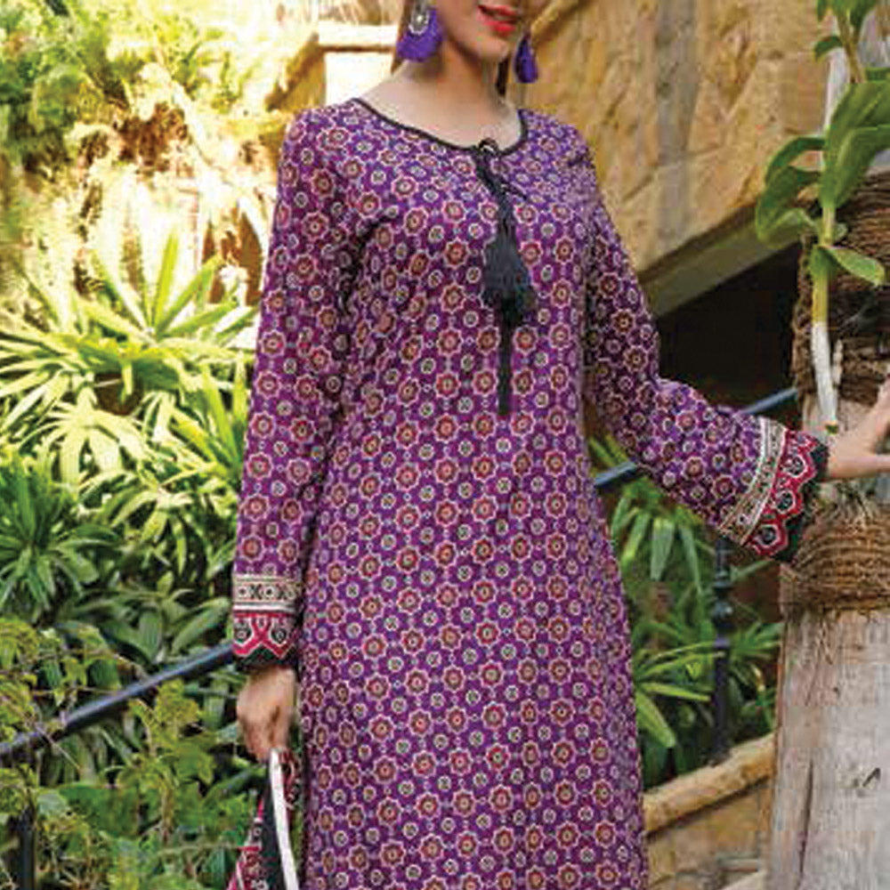 VS Signature Printed Lawn 3 Piece Un-Stitched Suit Vol 2 - 15 B, Women, 3Pcs Shalwar Suit, VS Textiles, Chase Value