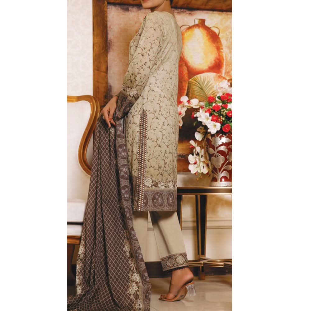 VS MISRI Digital Printed Lawn 3 Pcs Un-Stitched Suit - 15-B, Women, 3Pcs Shalwar Suit, VS Textiles, Chase Value