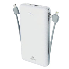Ronin R-98 Built-In Cable Power Bank - White, Home & Lifestyle, Power Bank, Ronin, Chase Value