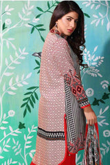 Tawakkal Azure Embroidered Viscose Suit - 3978-B - test-store-for-chase-value