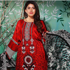 Tawakkal Azure Embroidered Viscose Suit - 3983-B - test-store-for-chase-value