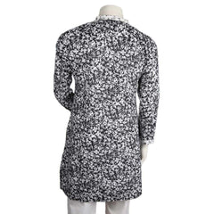 Women's Cotton Kurti - Black - test-store-for-chase-value