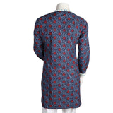 Women's Cotton Kurti - Navy-Blue - Navy/Blue - test-store-for-chase-value