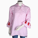 Women's Printed Top - Light Pink - test-store-for-chase-value
